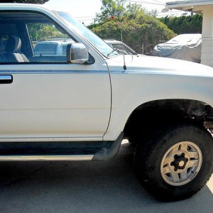 Front passenger side