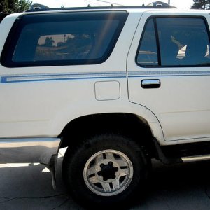 Rear passenger side