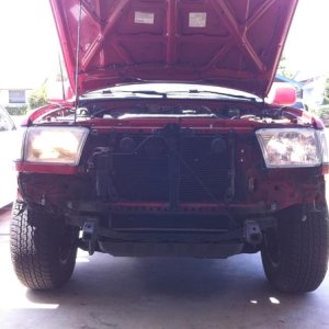 Difference between the two headlights
