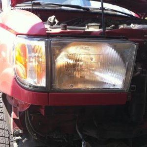 Old Headlight and Corner
