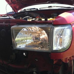New Headlight and Clear Corner