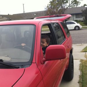 My son wanted to drive
