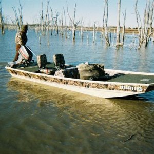 my cool lil bass/duck boat