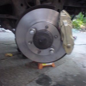 Brakes installed