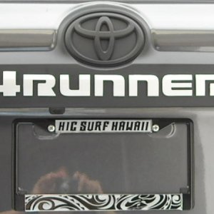 removed,housing painted blk,4runner emblem reattached.