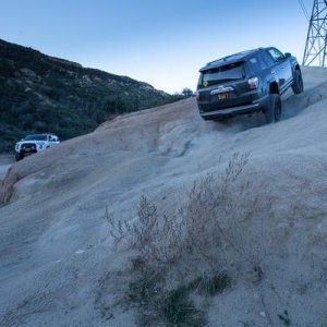 Not many great pictures of my first run.  Too busy trying to learn how to drive offroad lol.