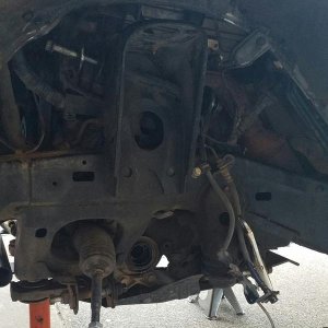 All stripped down