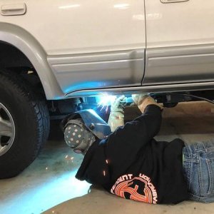 Finally getting the AllPro's mounted.  Thanks for the help Jon!