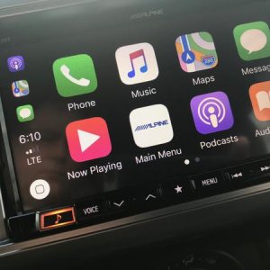 iLX-207 Carplay screen