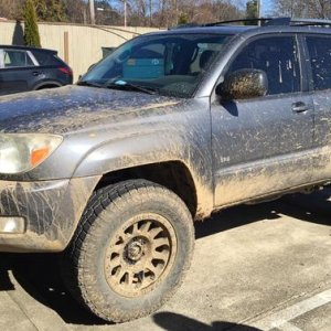 After some logging roads on the way back home.