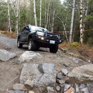 They may not look like much, but these rocks will test your breakover angle, and your skid plates