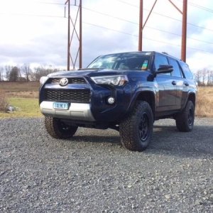 2016 4Runner Trail. Toytec 3" lift, Nitto Ridge Grapplers 285/70/17