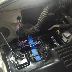 2nd Battery tray and controller wiring