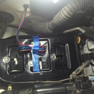 2nd Battery tray and controller wiring