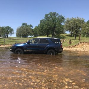 water crossing