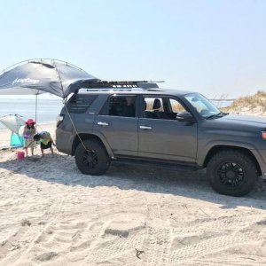 Pre-Summer outing at the beach.