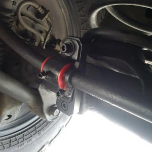 Polyurethane Sway Bar Bushings w/ Custom Lift plates