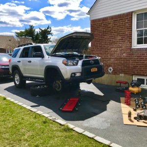 Front Coilover install
