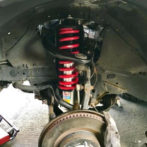 Front Coilover install