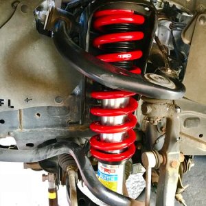 Front Coilover install