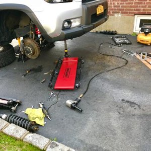 Front Coilover install