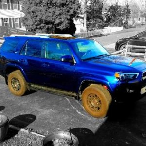 Cleaned up just before storm