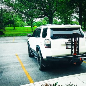 toyoto 4runner bumper wrap