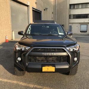 2017 4Runner Limited Front Bumper Conversion