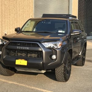 2017 4Runner Limited Front Bumper Conversion