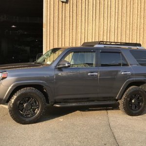 2017 4Runner Limited Front and Rear Bumper Conversion