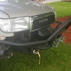 Tube bumper and grille