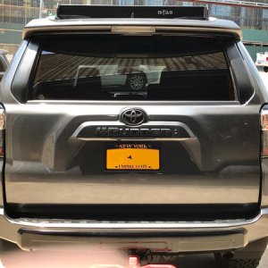 Final product after blacking out the chrome on a 2017 Limited with Plasti-Dip.