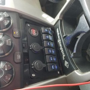 The switch panel for all light bars