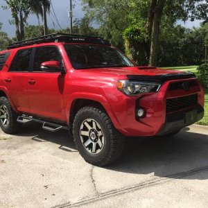 Gobi Stealth rack with “no rise” added.