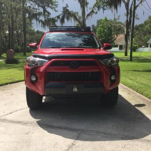 Gobi Stealth rack with “no rise” added.