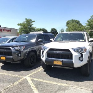Spotted TRD Pro at a local shopping center in New Hyde Park, NY.