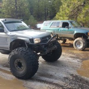 My Bros snow rigs