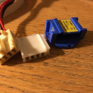 sequoia connector on left middle is the 4runner and right is the tweeter for the 4 runner