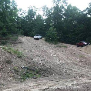 This was actually much steeper than it looks in photos...