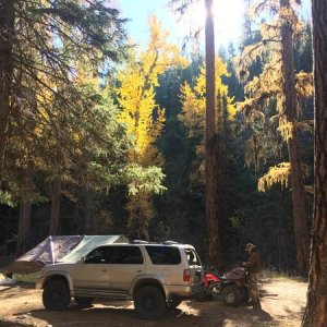 hunting camp in eastern oregon