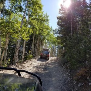 Making our way up! Colorado.
