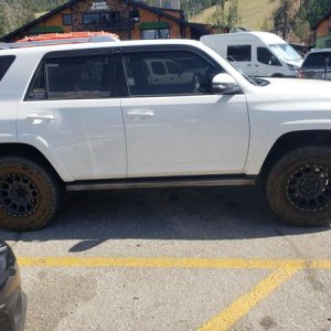 In the Snow Summit parking lot on 7/28/18