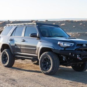 Stage 3 - Front/Rear Bumpers added, winch, Ridgid lighting.