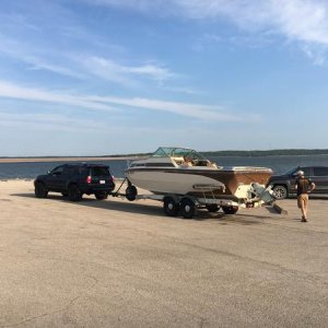 Towing the Vagabond like a champ!