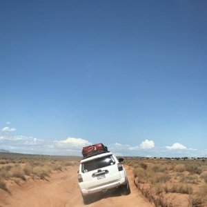 The trail to Spooky Gulch