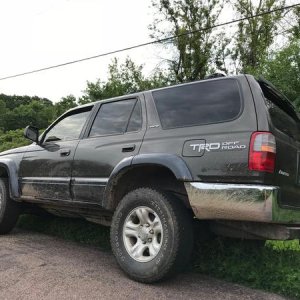 White Bear TWP, MN

Another day of Creek sampling on my 5-spoke Sport wheels with the bald Firestone Destination ATs