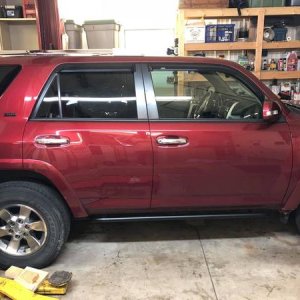 Rock Sliders Installed