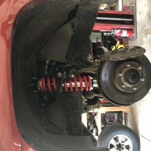 New Front Shocks