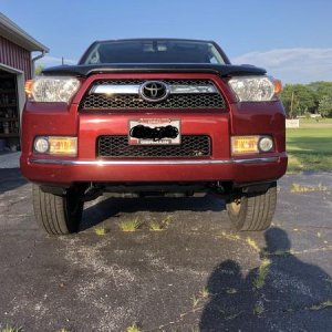 Front lifted
