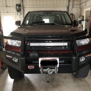 Light Bar Installed